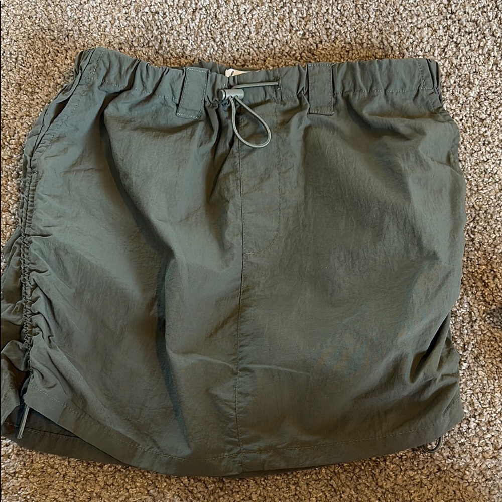 love, Fire Olive Green Skirt